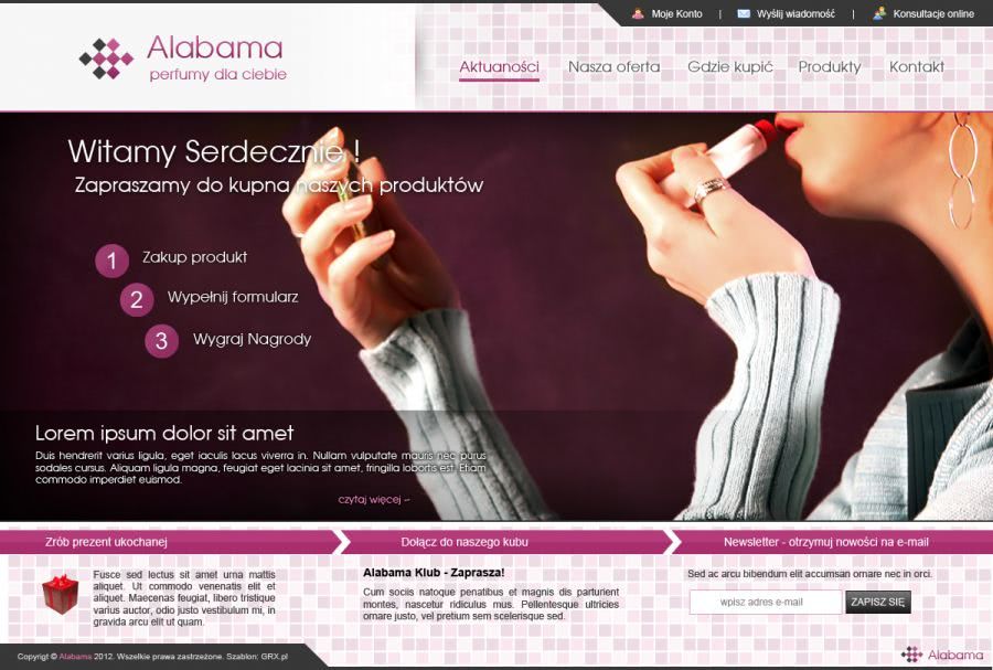 strona www dla producenta kosmetykĂłw