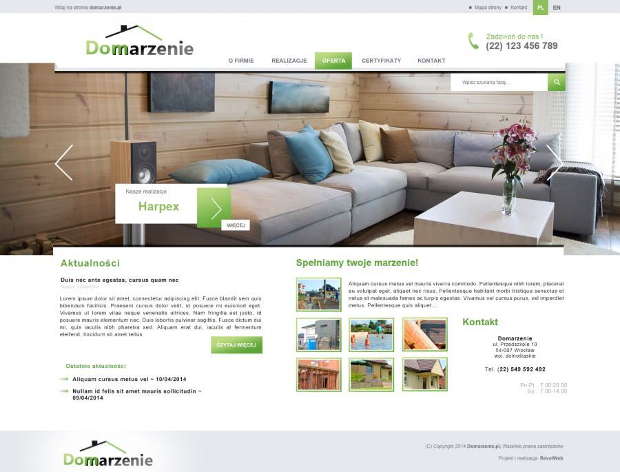 strona dla agencji nieruchomoĹci