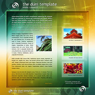 Szablon www dla projektów takich jak strona www dla opisĂłw podrĂłĹźy: Duni