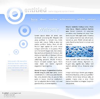 Szablon www dla projektów takich jak strona www dla organizacji hobbistycznej: Ent