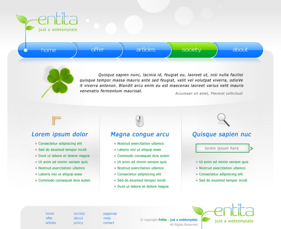 strona www dla ekologa