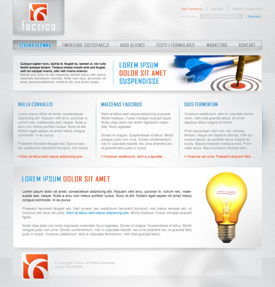 strona dla agencji prasowej