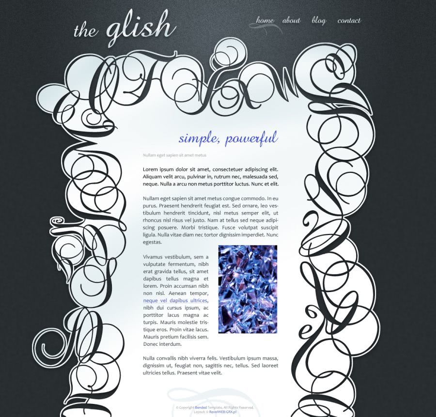 strona www dla prezentacji prozy i poezji