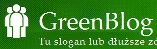 Szablon strony WWW: GreenBlog
