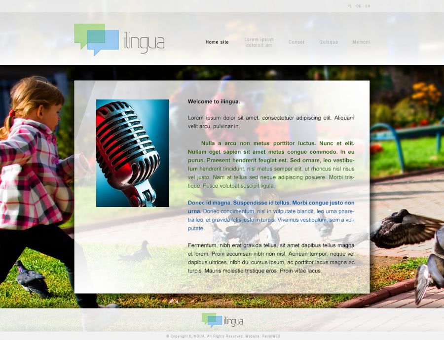 strona www dla szkoĹy jÄzykowej