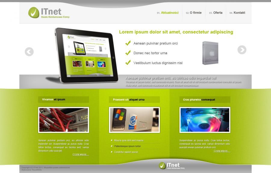 strona www dla firmy informatycznej