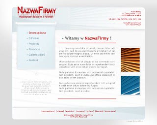 Szablon www dla projektów takich jak strona www dla firmy wykoĹczenia wnÄtrz: Jalous