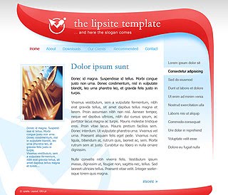 Szablon www dla projektów takich jak strona www dla organizacji pozarzÄdowej: Lipsite