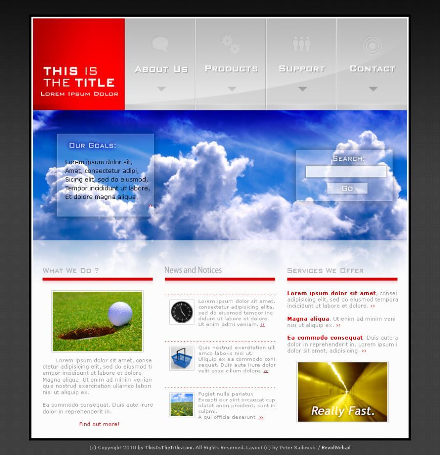 strona www dla radia internetowego