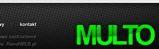 Szablon strony WWW: Multo