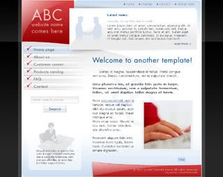 Szablon www dla projektów takich jak strona www dla firmy handlowo-usĹugowej: Reddie