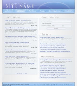 Szablon www dla projektów takich jak strona www dla bazy danych: ReMed