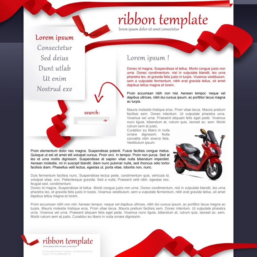 strona www do prezentacji tekstĂłw