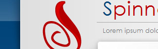 Szablon strony WWW: Spinner