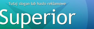 Szablon strony WWW: Superior