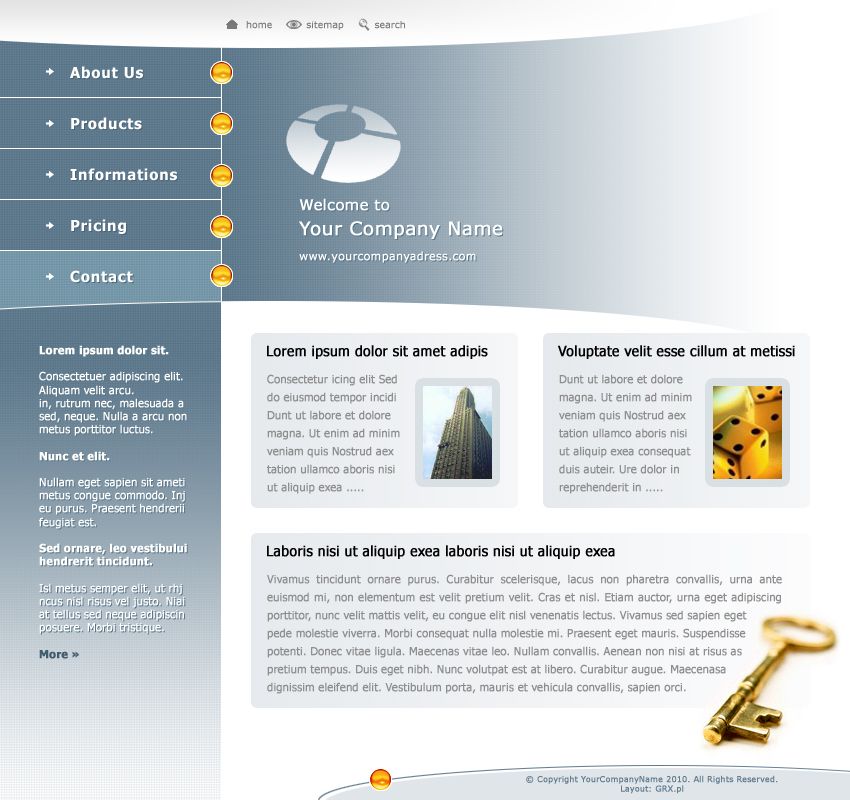 strona www dla firmy lub organizacji